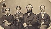 The White family in 1865
